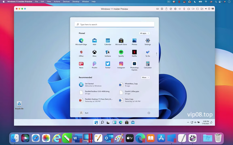 Install Windows 11 on Mac with Parallels Desktop 18